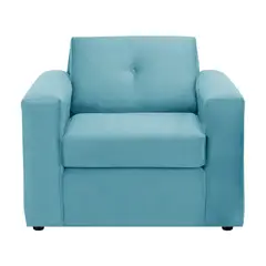 BODEVIR - Sofa Vivo 1C Felpa 30 Turquesa