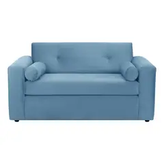 BODEVIR - Sofa Vivo 2C Felpa 30 Azul Petroleo