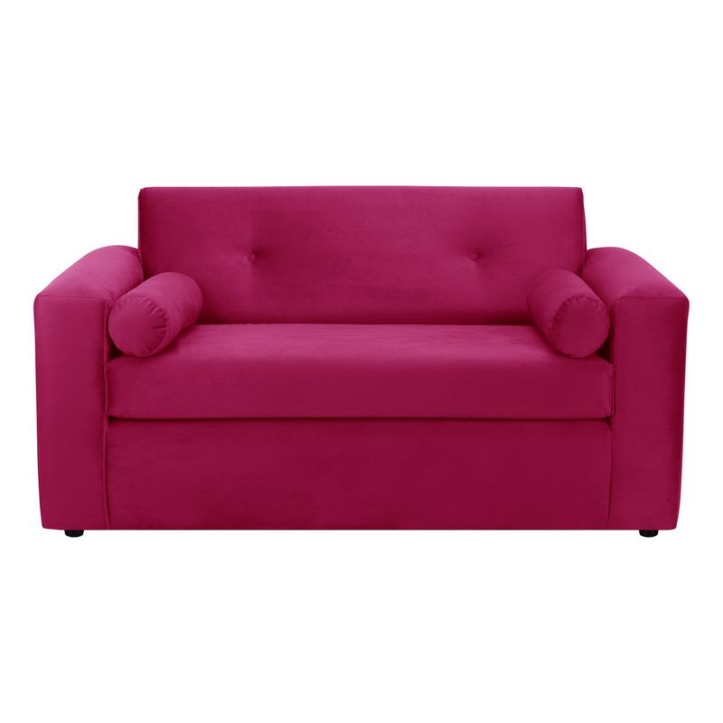 BODEVIR - Sofa Vivo 2C Felpa 30 Burdeo