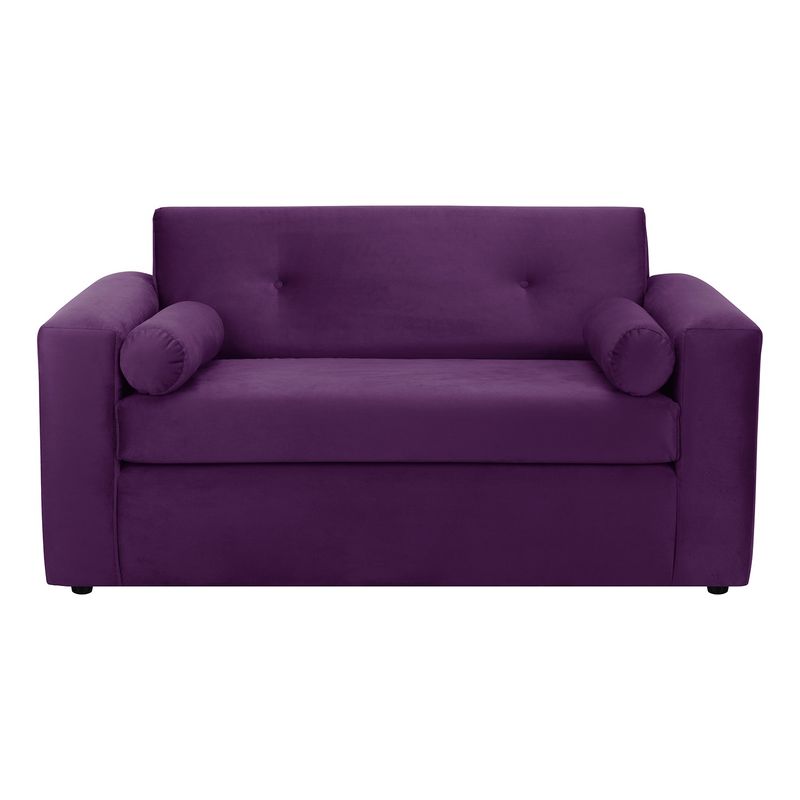 BODEVIR - Sofa Vivo 2C Felpa 30 Morado
