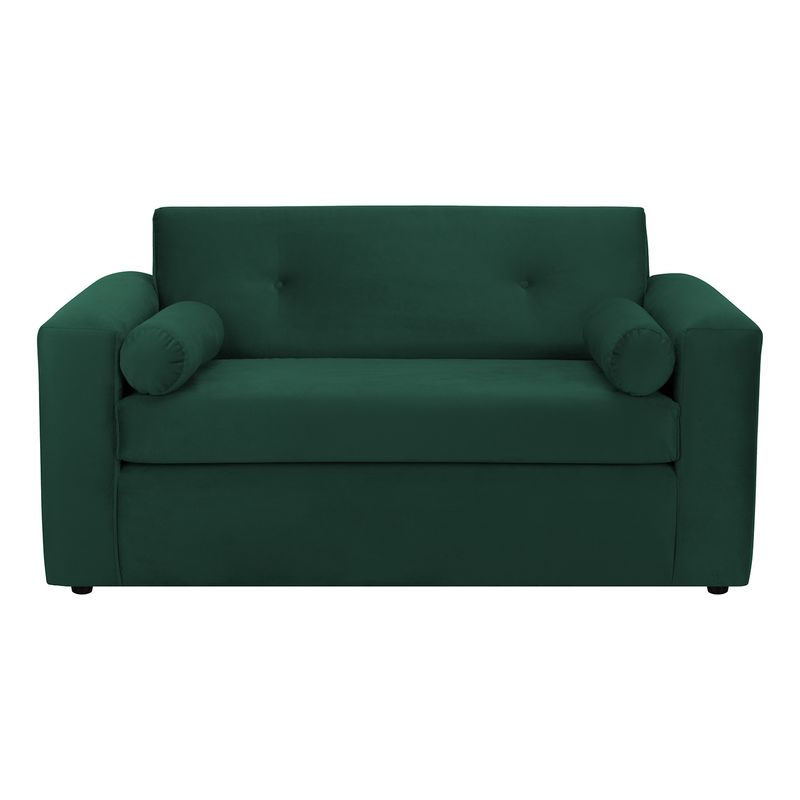 BODEVIR - Sofa Vivo 2C Felpa 30 Verde Botella