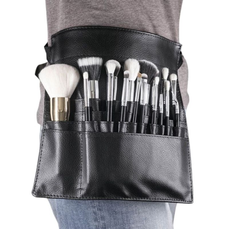 CRUSEC - Bandolera Para Maquillaje Profesional Brochas Estilista