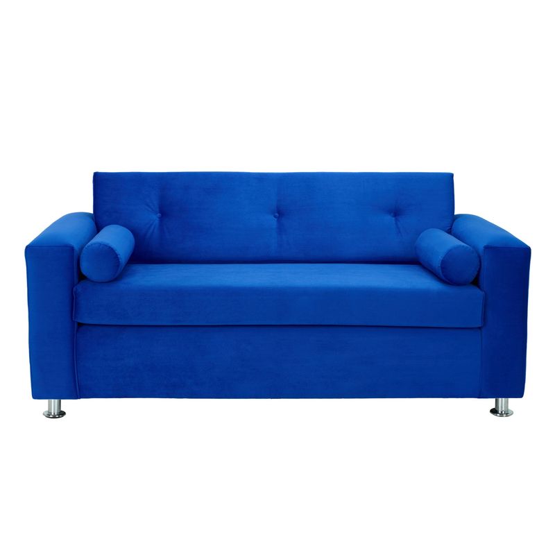 BODEVIR - Sofa Vivo 3C Felpa 12 Azul Rey