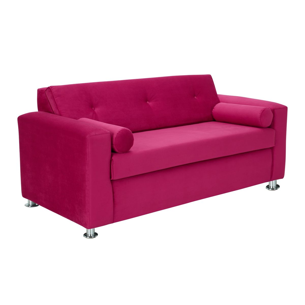 BODEVIR - Sofa Vivo 3C Felpa 12 Burdeo