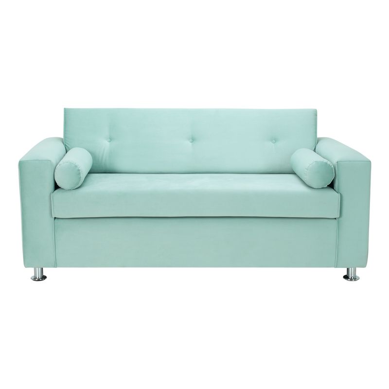 BODEVIR - Sofa Vivo 3C Felpa 12 Verde Agua