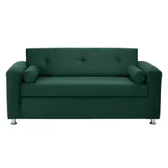 BODEVIR - Sofa Vivo 3C Felpa 12 Verde Botella