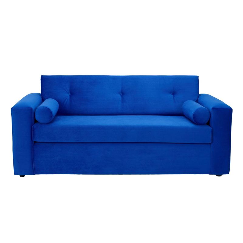 BODEVIR - Sofa Vivo 3C Felpa 30 Azul Rey