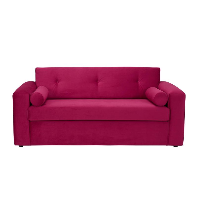 BODEVIR - Sofa Vivo 3C Felpa 30 Burdeo