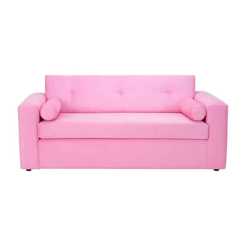 BODEVIR - Sofa Vivo 3C Felpa 30 Rosado