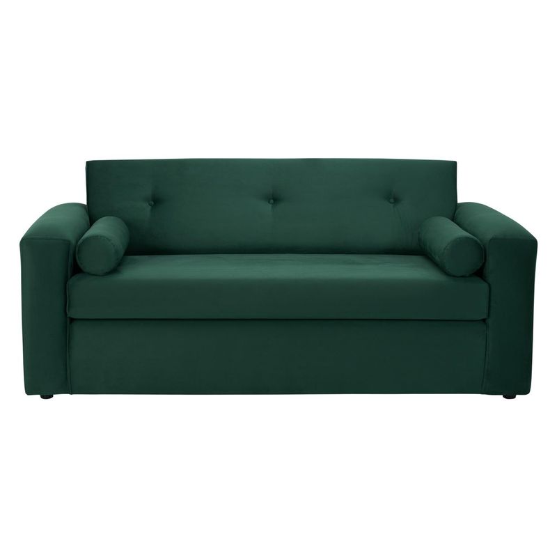 BODEVIR - Sofa Vivo 3C Felpa 30 Verde Botella