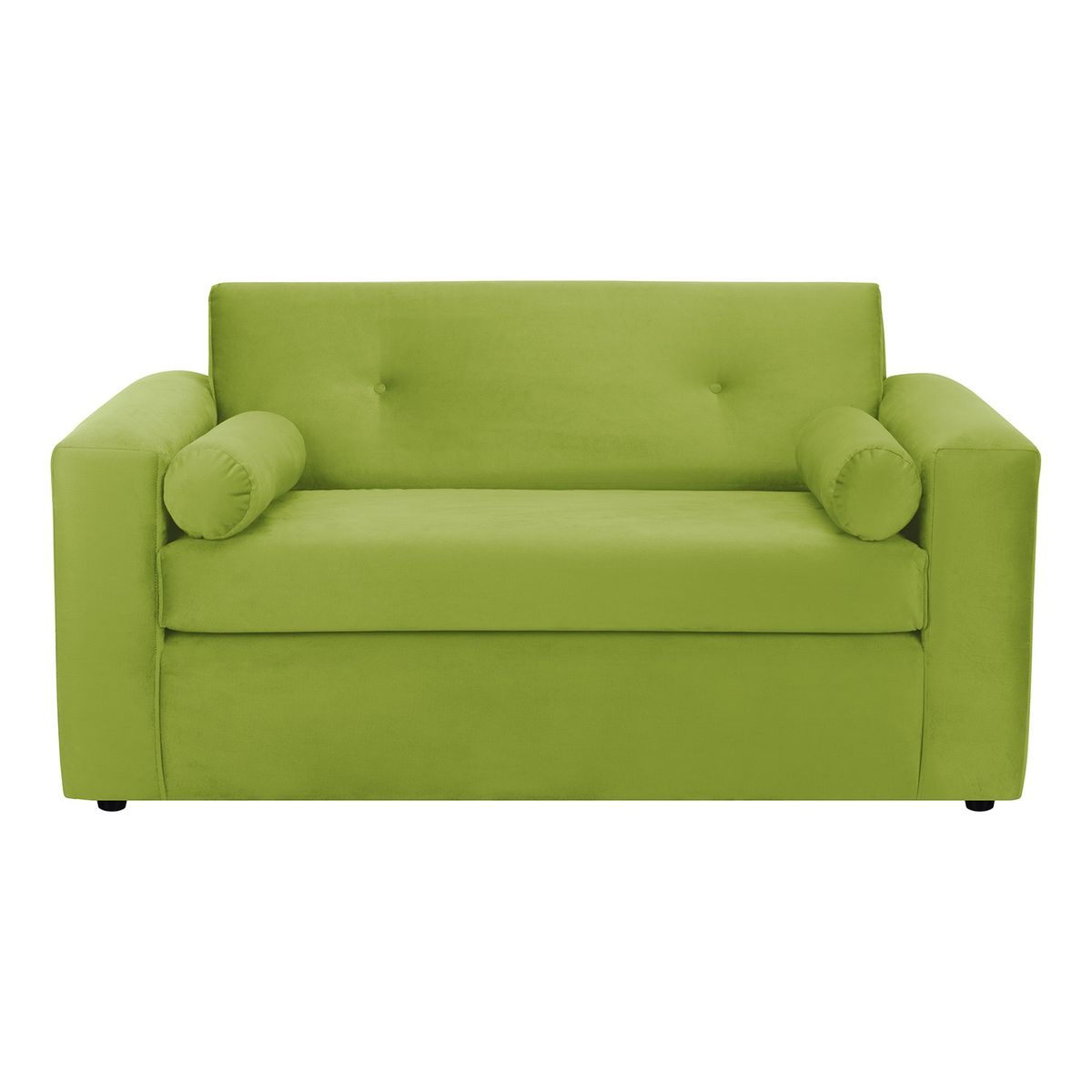 BODEVIR - Sofa Vivo 3C+1+1 Felpa 30 Pistacho