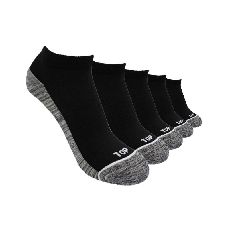 TOP - Calcetín Deportivo Tobillero Fibra de Cobre Pack 5 C1 TOP