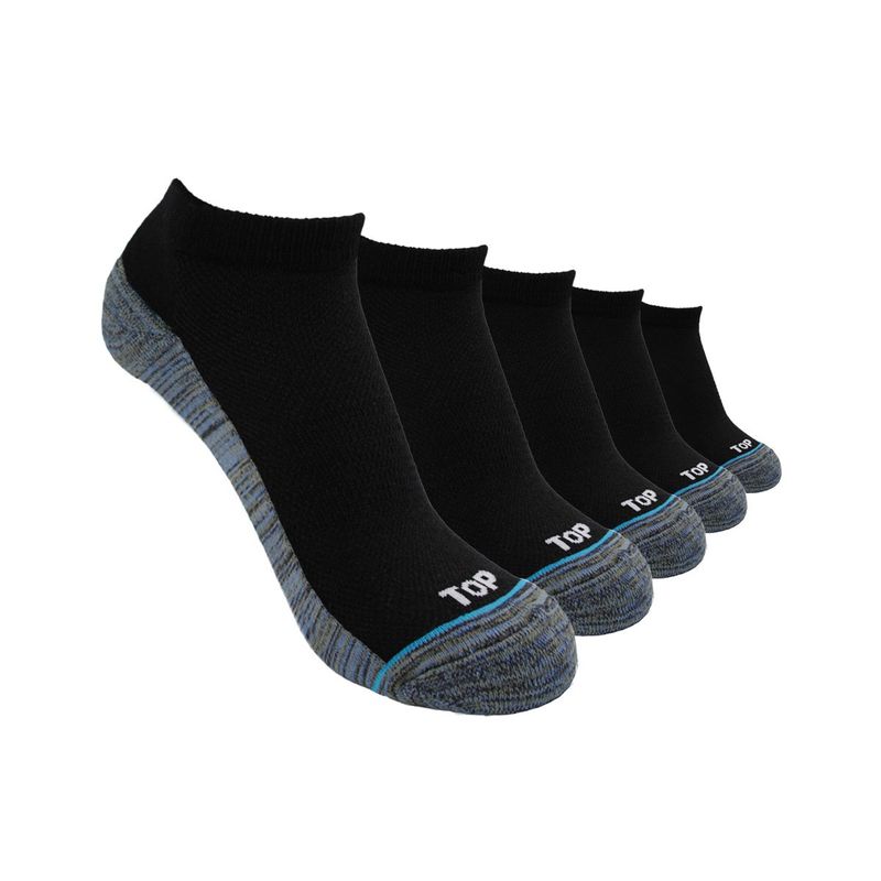 TOP - Calcetín Deportivo Tobillero Fibra de Cobre Pack 5 C2 TOP