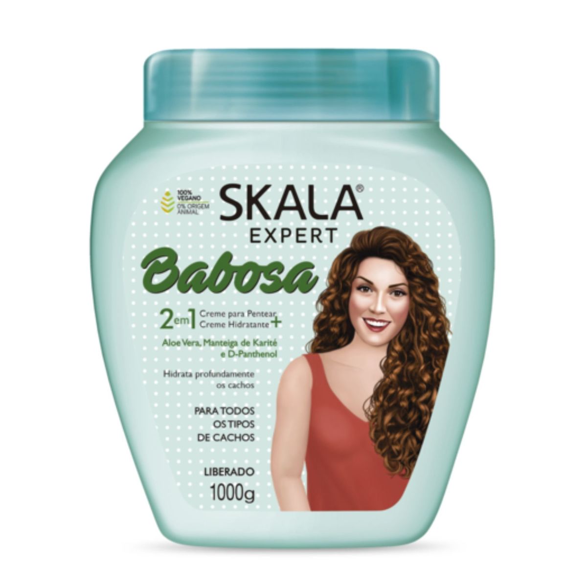 SKALA - Mascara de hidratacion profunda para rulos skala babosa aloe vera 1kg