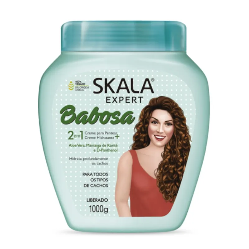 SKALA - Mascara de hidratacion profunda para rulos skala babosa aloe vera 1kg