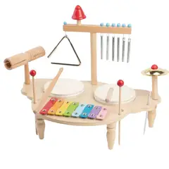 CRUSEC - Instrumento de Percusión Musical Orff Madera Centro Musical