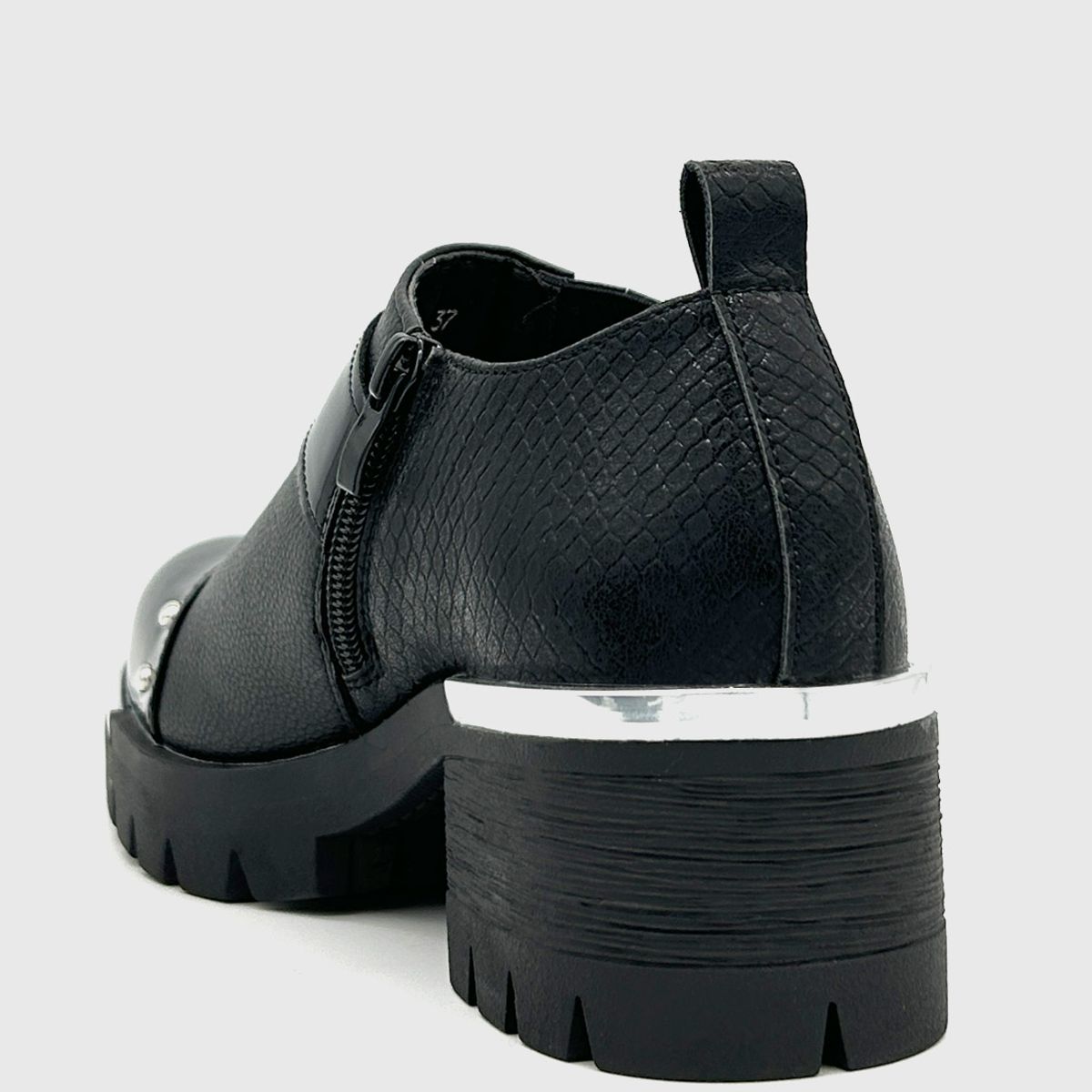 DINASTELLA - Botín de caña baja, elástico y con correa con hebilla en