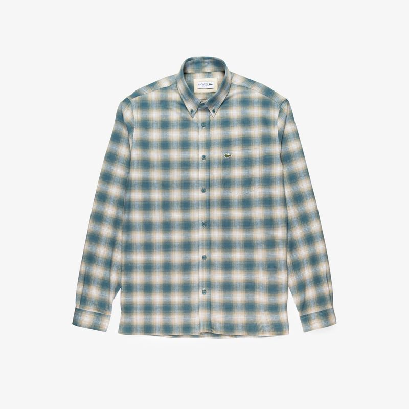 LACOSTE - Camisa Manga Larga Hombre Lacoste CH1030
