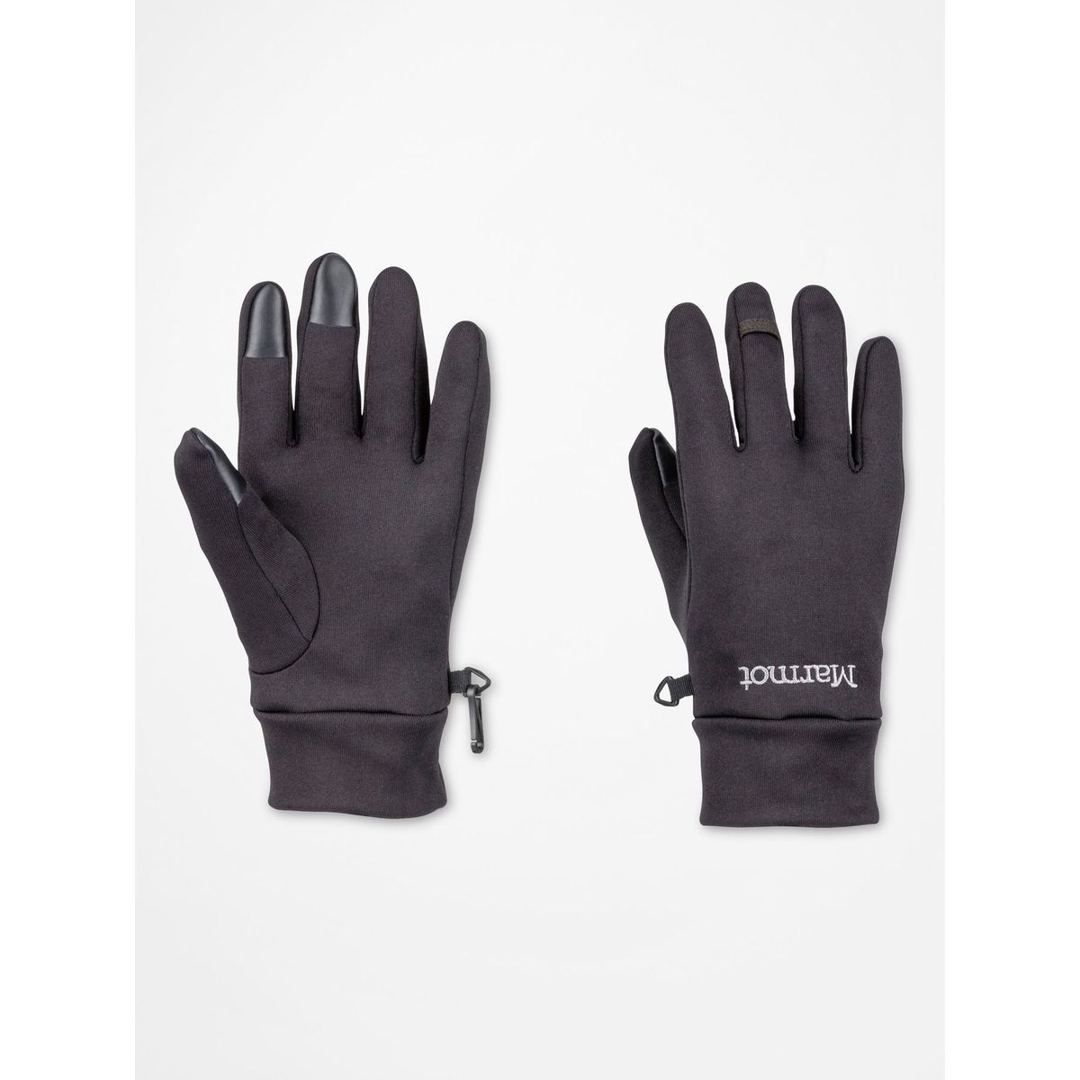 MARMOT - Guantes Hombre Power Stretch Connect Glove Negro Marmot