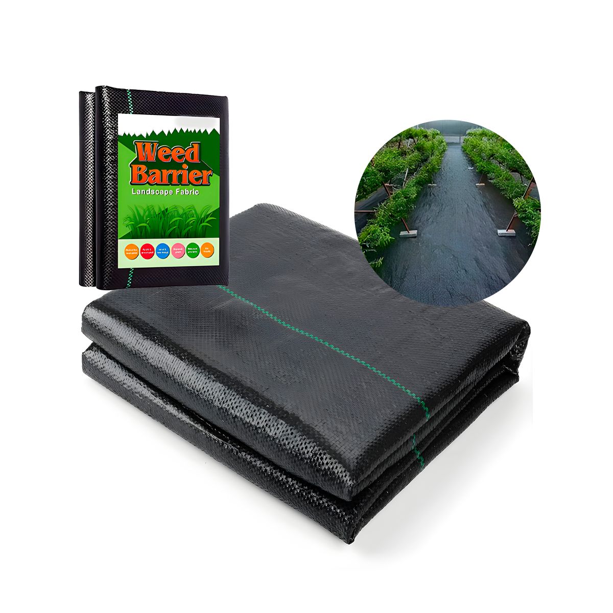 GENERICO - Tela Para Jardinería Agricultura Resistente Calidad 2X10M