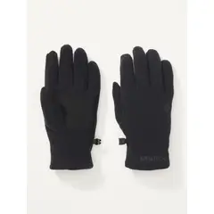 MARMOT - Guantes Unisex Rocklin Fleece Glove Negro