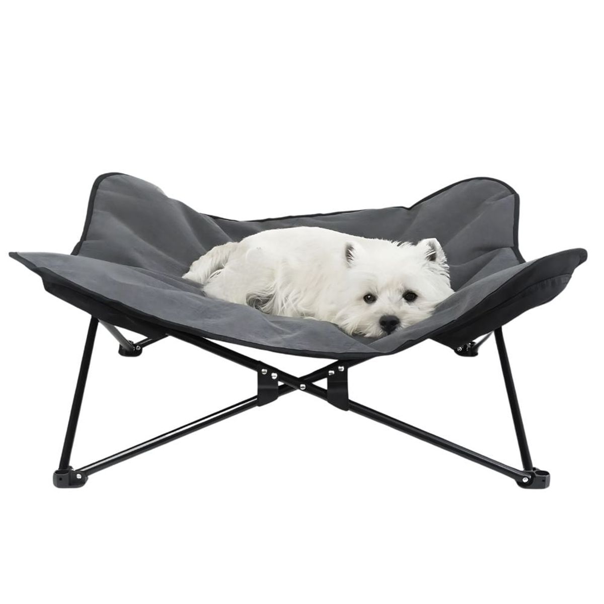 CRUSEC - Cama Plegable Mascotas Portátil Impermeable Paseos Camping
