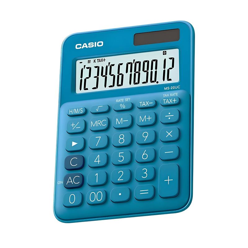 CASIO - Calculadora Ms-20uc-Bu Escritorio
