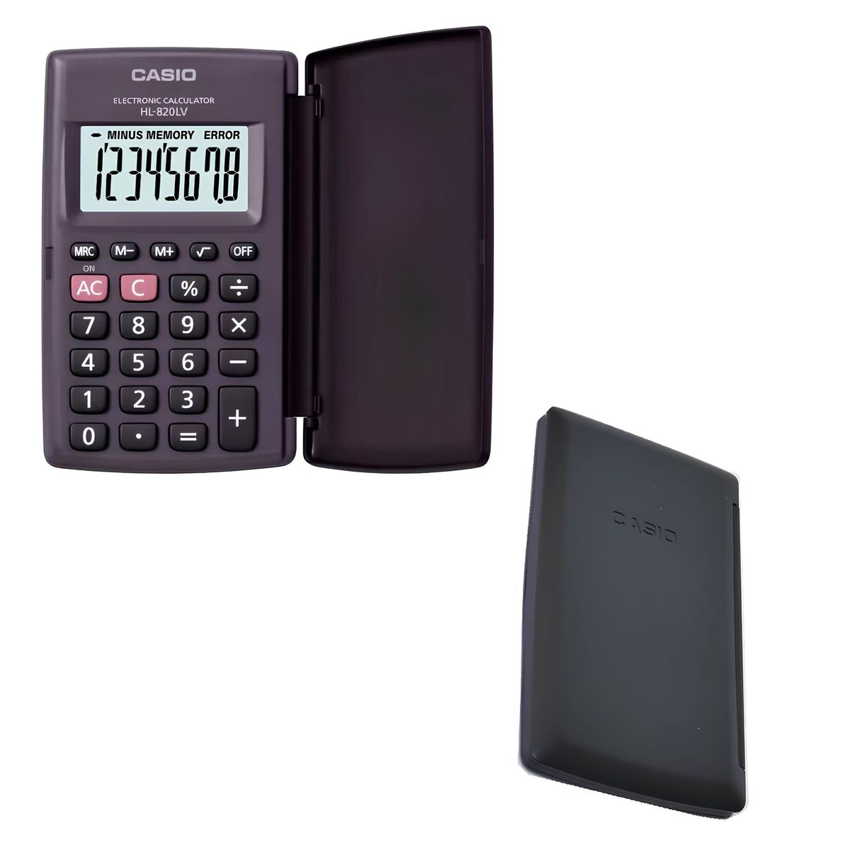 CASIO - Calculadora Hl-820lv-Bk De Bolsillo