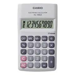 CASIO - Calculadora Hl-100lb De Bolsillo