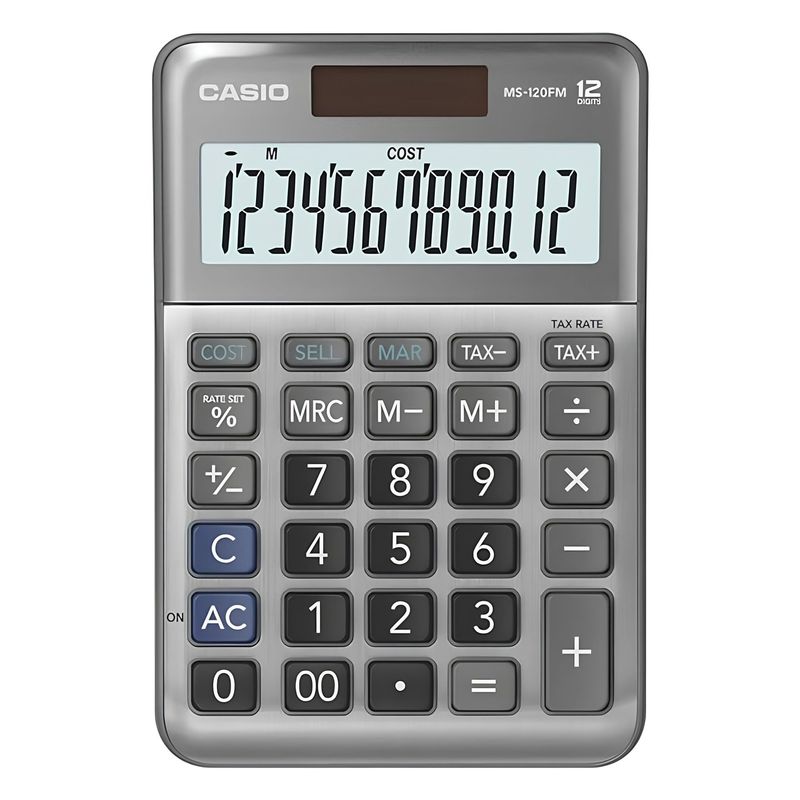 CASIO - Calculadora Ms-120fm Escritorio