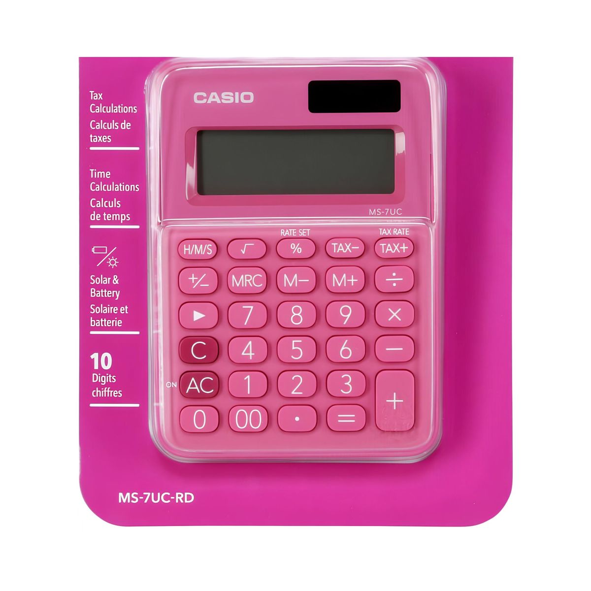 CASIO - Calculadora Ms-7uc-Rd Escritorio