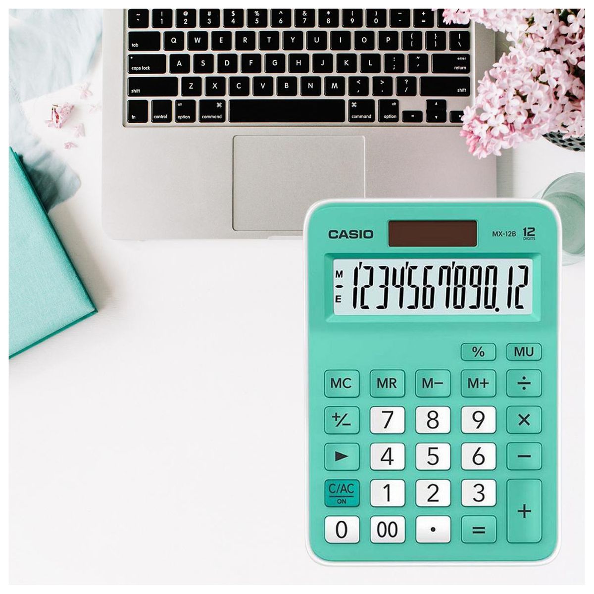 CASIO - Calculadora Mx-12b-Gn Escritorio