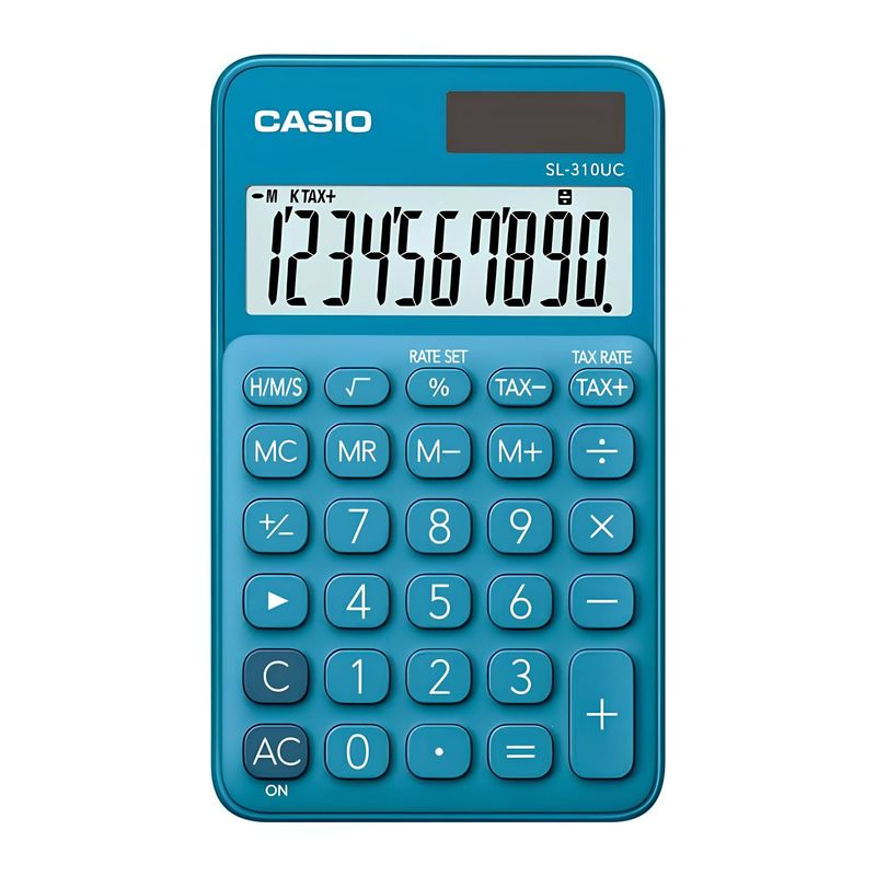 CASIO - Calculadora Sl-310uc-Bu De Bolsillo