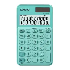 CASIO - Calculadora Sl-310uc-Gn De Bolsillo
