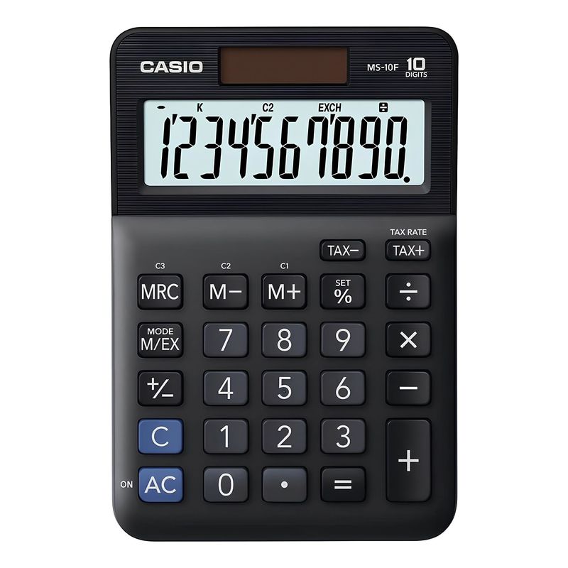 CASIO - Calculadora Ms-10f Escritorio