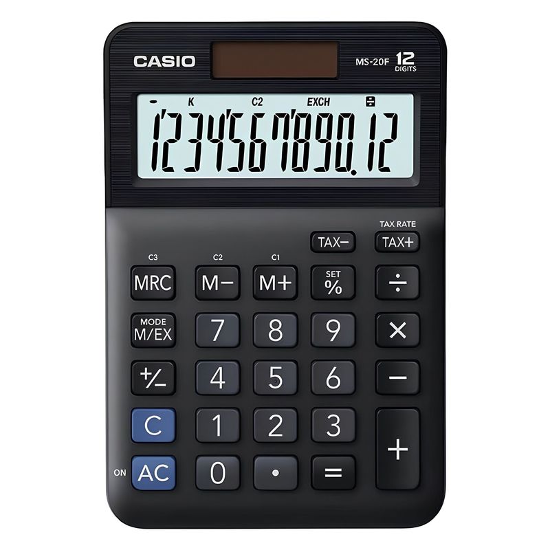 CASIO - Calculadora Ms-20f Escritorio