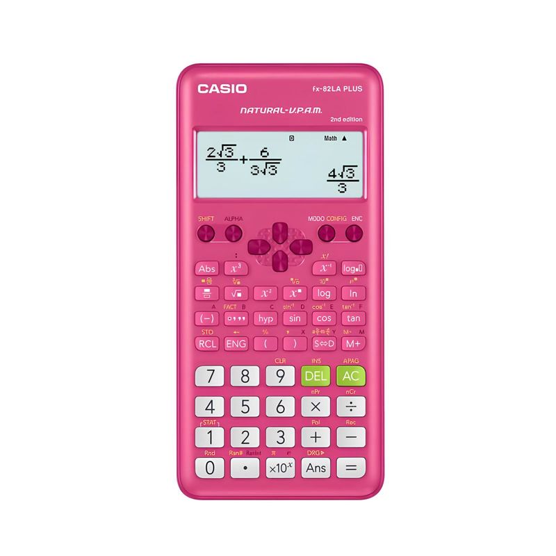 CASIO - Calculadora Fx-82laplus2-Pk Cientifica