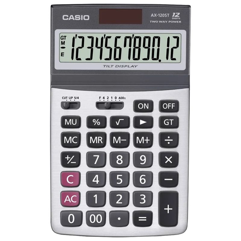 CASIO - Calculadora Ax-120st Escritorio