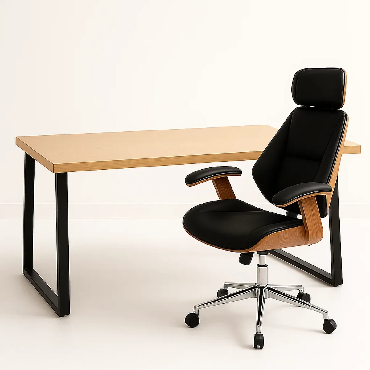 KLIK - Set Nordic Work MDF - Natural