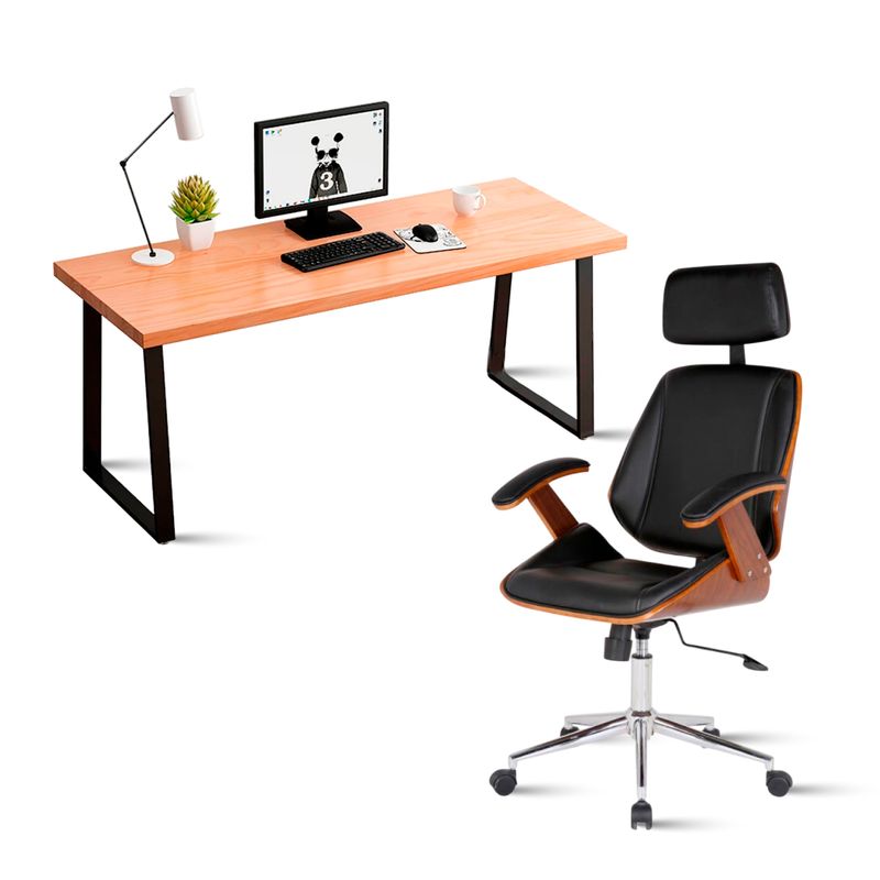 KLIK - Set Nordic Work MDF - Natural