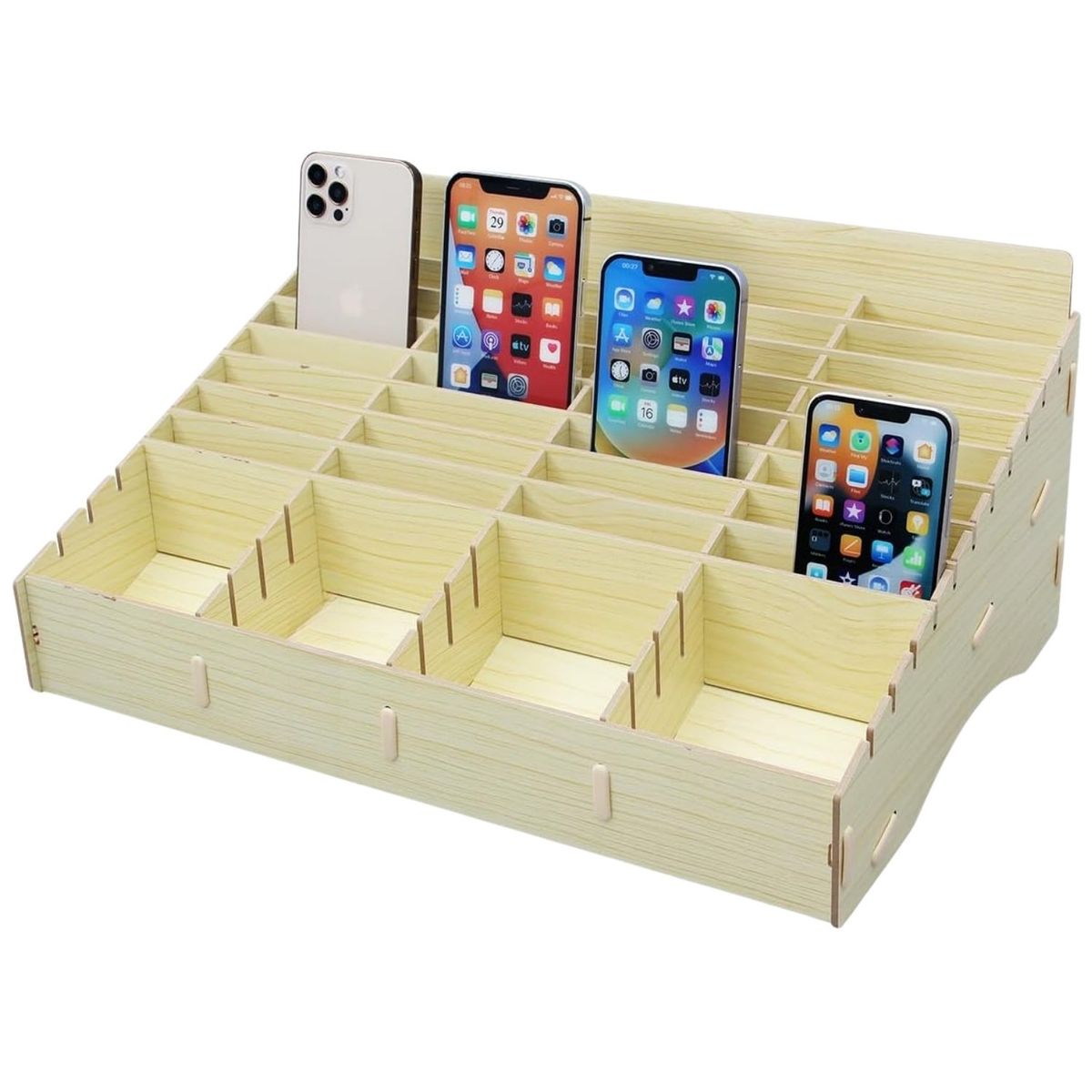 GENERICO - Estante Organizador Tecnico Celular 48 Espacios Armable