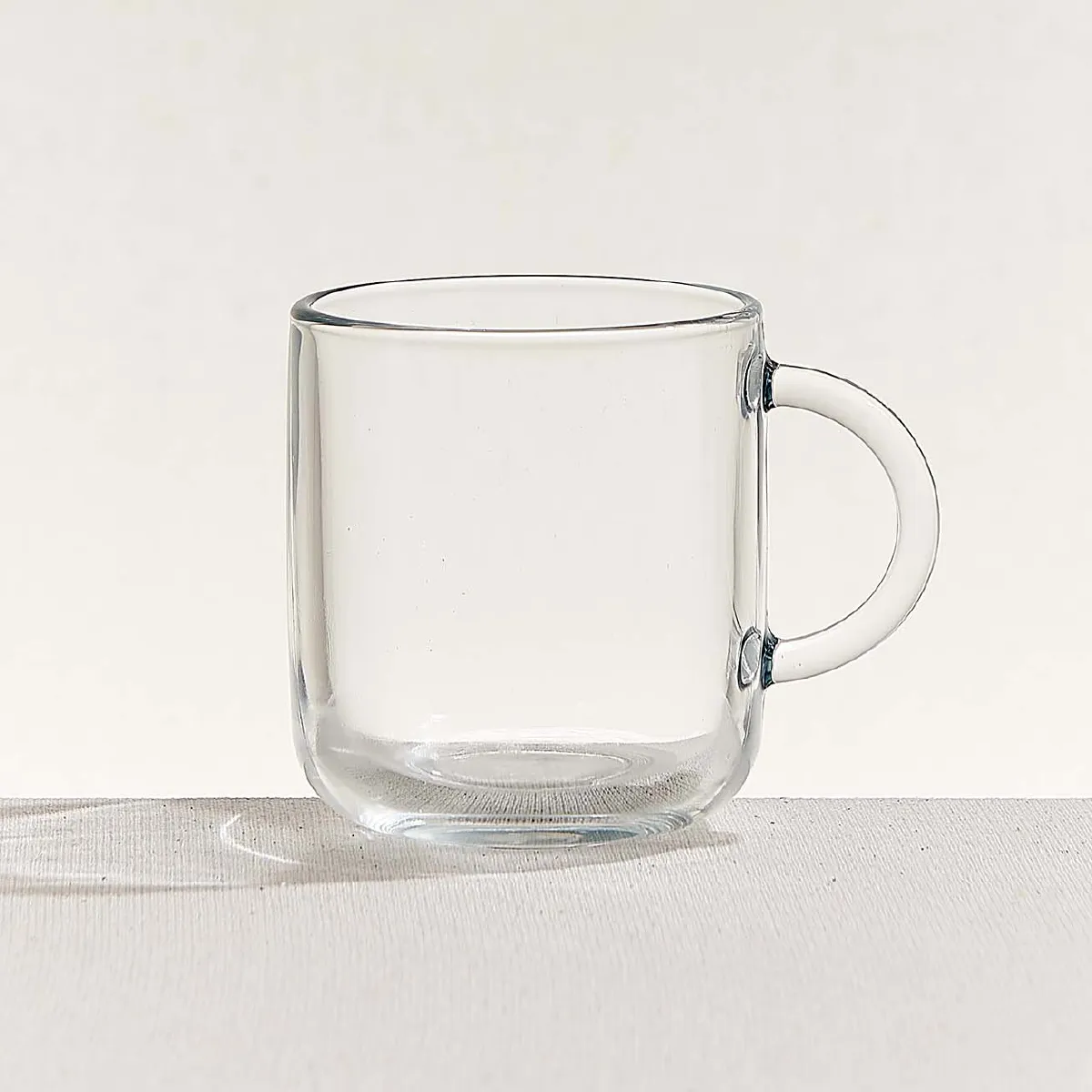 PASABAHCE - Set de 6 Tazas De Vidrio 245 Cc Línea Iconic