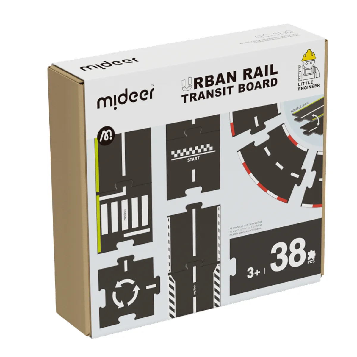 MIDEER - Puzzle construcción de caminos