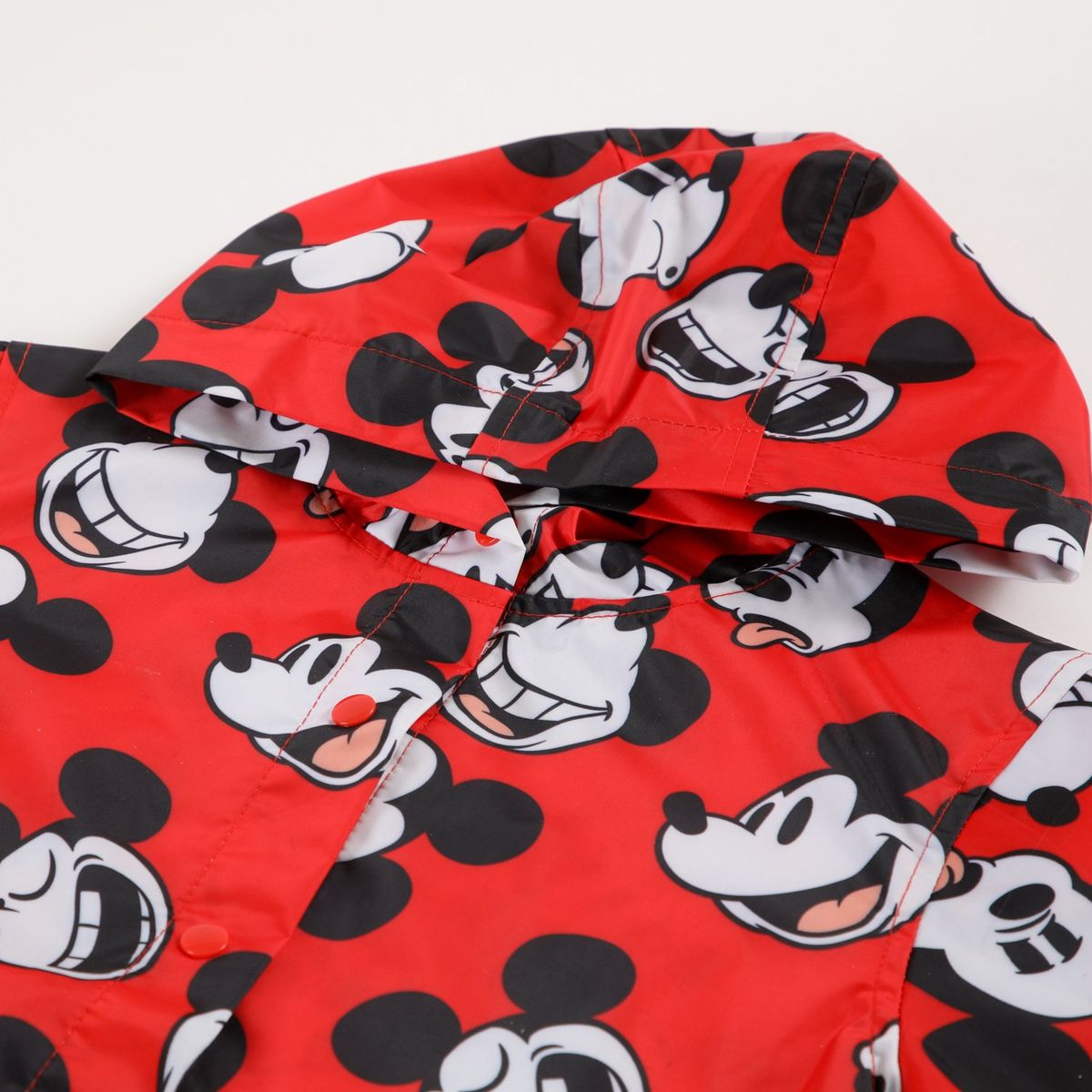 DISNEY - Chaqueta Impermeable Disney Mickey Mouse con Capucha - Niños 3-8 Años