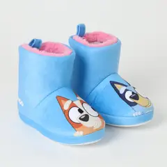 BLUEY - Pantufla Bota Niña Looking Celeste