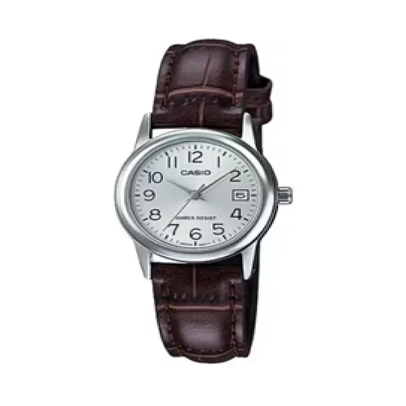 CASIO - Reloj Ltp-V002l-7b2 Mujer Analogo Cuero