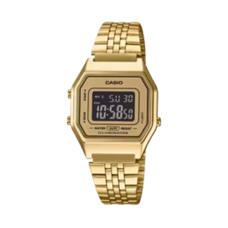 CASIO - Reloj La-680wga-9b Vintage Digital Metal