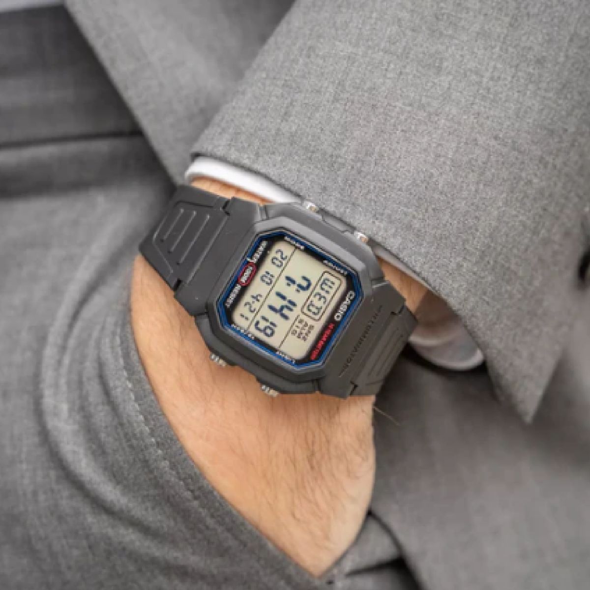 CASIO - Reloj Casio Digital Hombre W-800H-1AV
