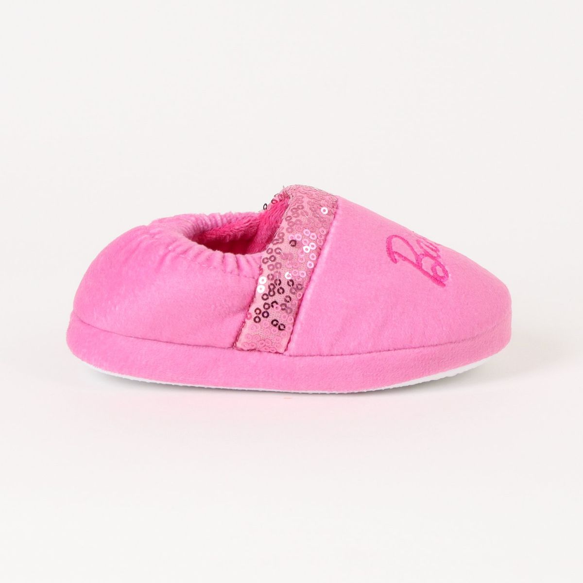 BARBIE - Pantufla Niña Lentejuelas Rosado Barbie