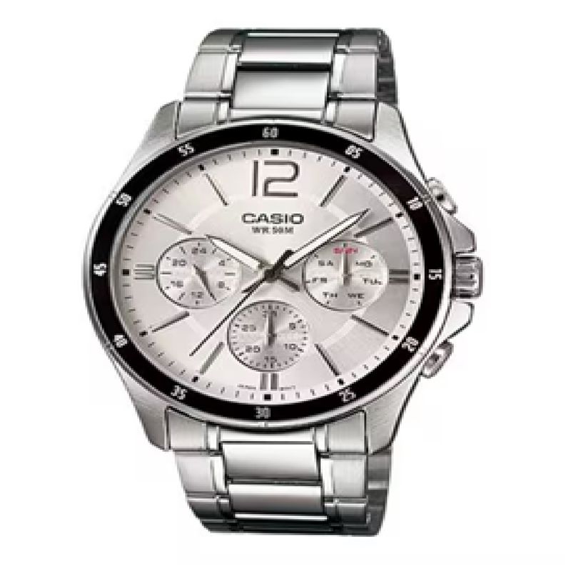 CASIO - Reloj Mtp-1374d-7av Hombre Analogo Metal
